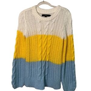 Vero Moda Becca O-Neck Long Sleeve Sweater Sz M